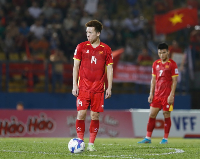 Hoàng Đức vẫn tiền vệ chất lượng nơi tuyến giữa tuyển Việt Nam. Ảnh: Thanh Vũ