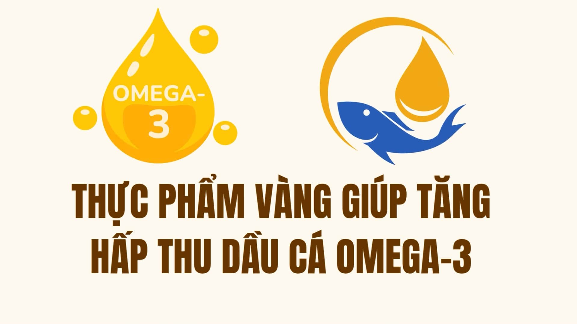 Golden foods help increase omega-3 fish oil absorption