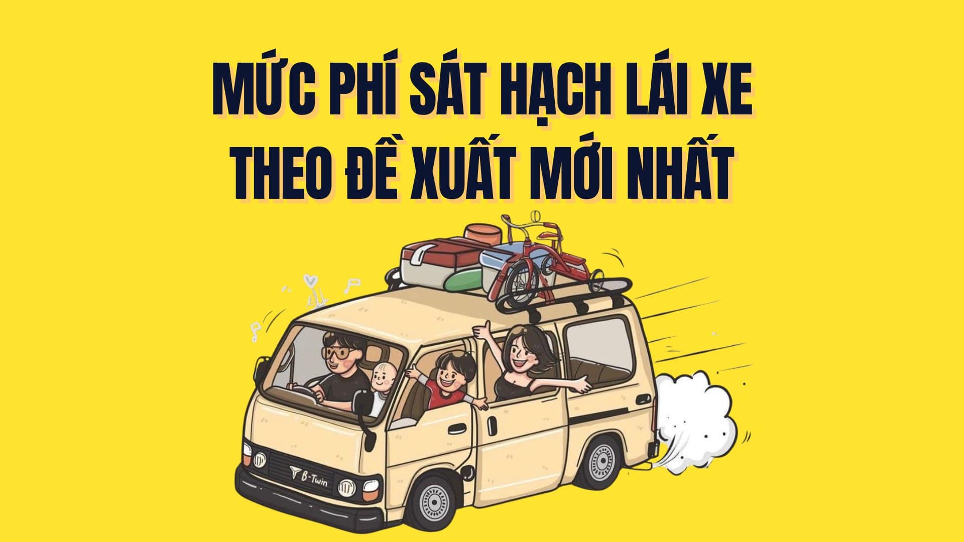 Propuesta de la nueva tarifa de examen de conduccion. Grafico: Tra My