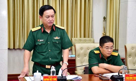 Đại tá quân đội Huỳnh Việt Tâm - Chánh Văn phòng Quân khu 7 được điều động, bổ nhiệm giữ chức vụ Sư đoàn trưởng Sư đoàn 309. Ảnh: Quân khu 7