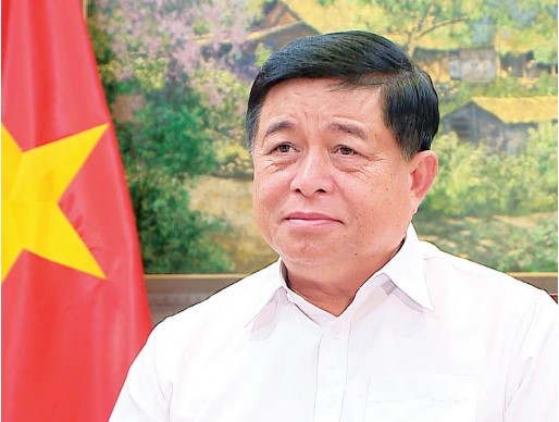 응우옌찌중(Nguyen Chi Dung) 정부 부총리 당 중앙위원회 위원. 사진: THU SA