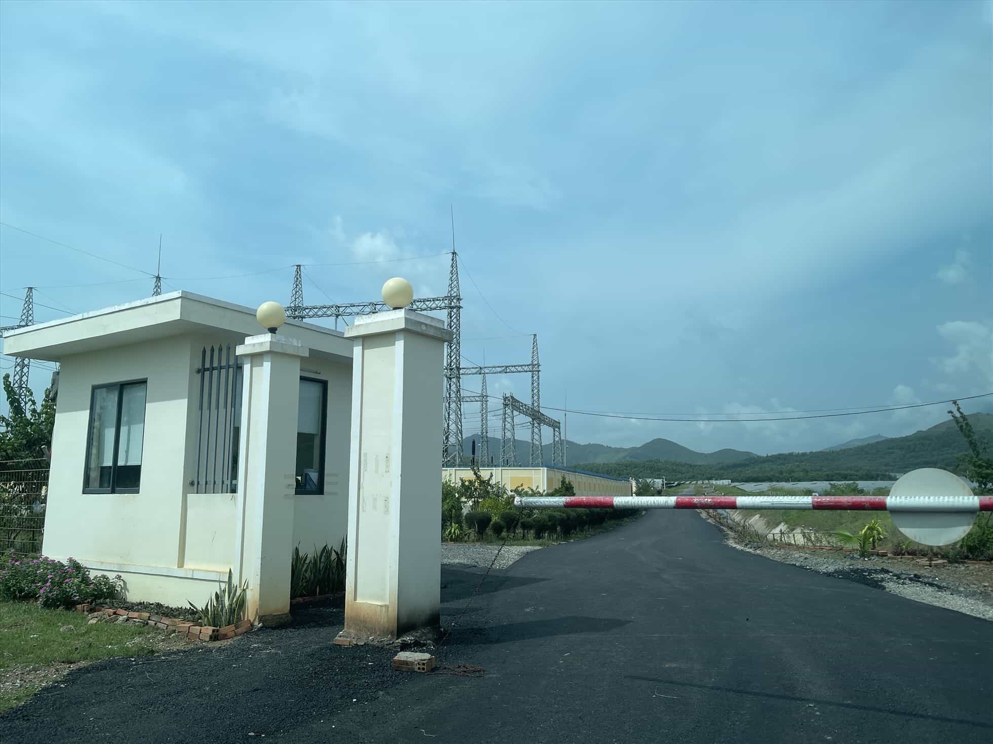 Image de la phase 1 du projet d’energie solaire de Long Son. Photo : Huu Long