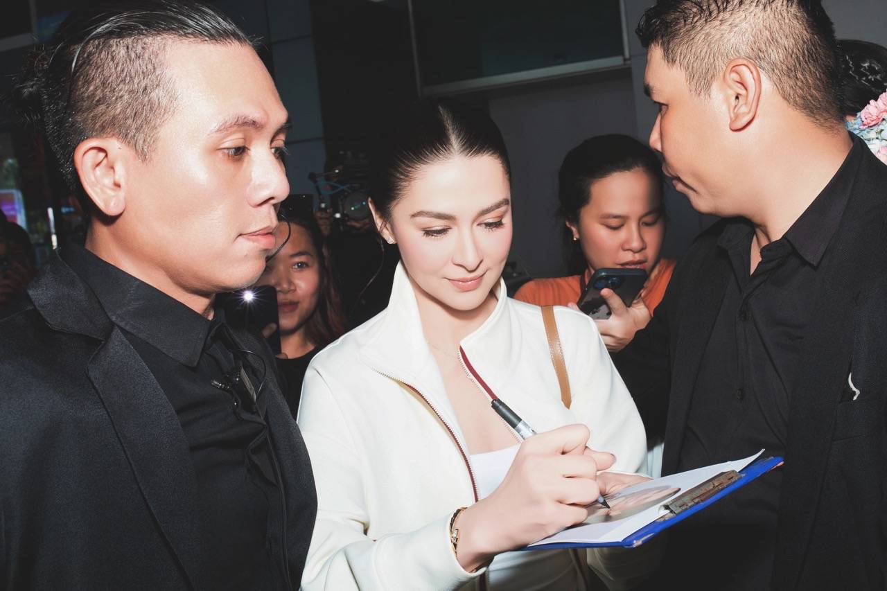 Marian Rivera den TPHCM. Anh: Ban to chuc.