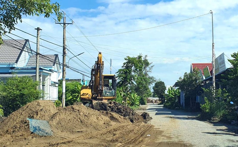 Public investment projects in Ca Mau are being accelerated. Photo: Nhat Ho