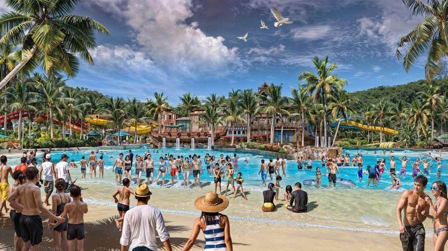 He sinh thai “all in one” Blanca City voi cong vien nuoc Sun World Vung Tau 15ha