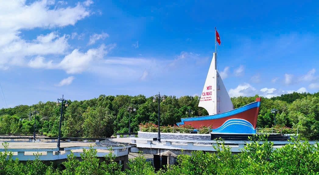 Dat Mui, Ca Mau in the southernmost point of the country. Photo: Nhat Ho