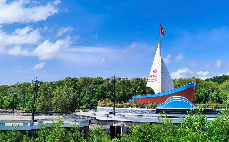 Dat Mui, Ca Mau in the southernmost point of the country. Photo: Nhat Ho