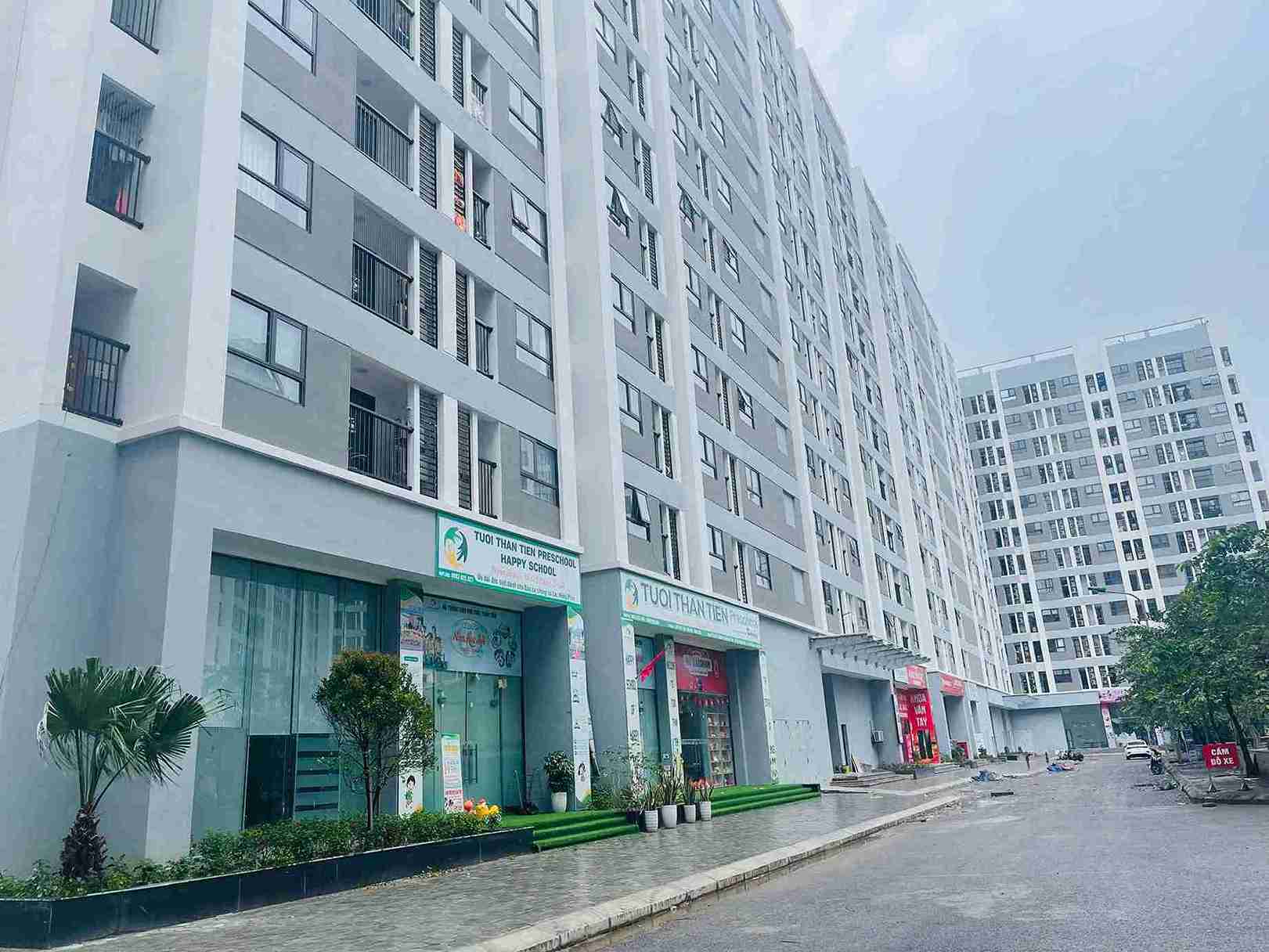 My Hao phuong(Hung Yen)の社会住宅地の全景。写真:Mai Huong