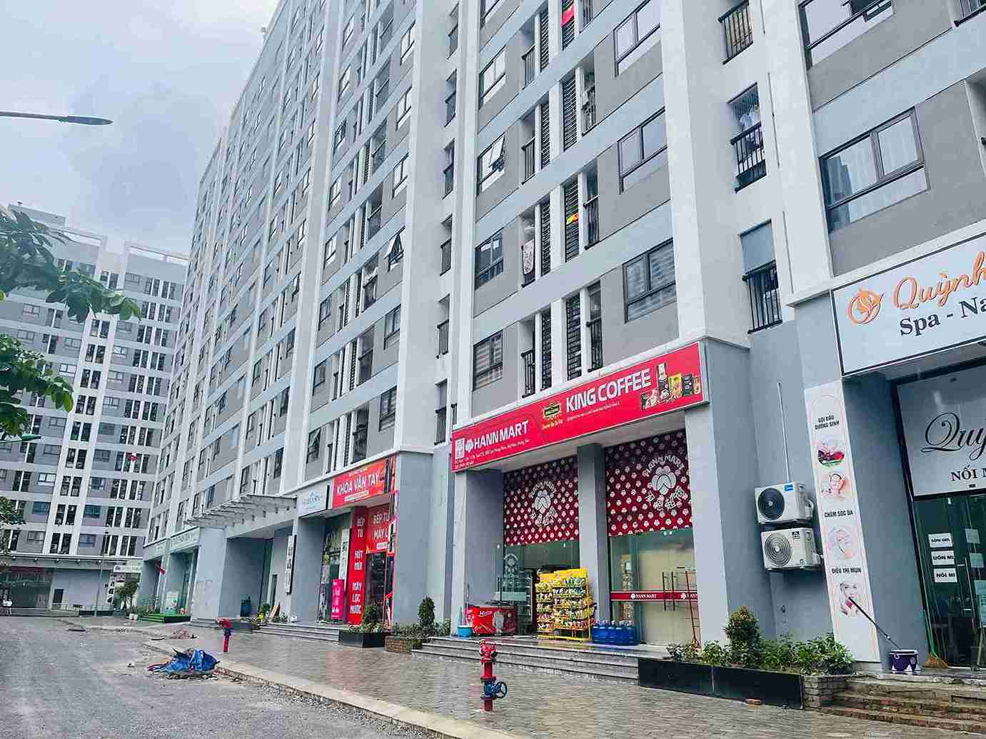 Khu nha o xa hoi nam gan cac tuyen duong chinh, thuan tien ket noi di lai. Anh: Mai Huong