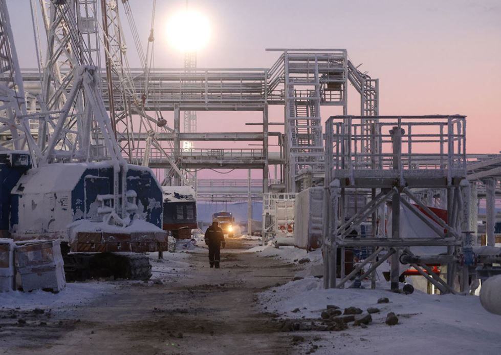 San xuat LNG o du an Arctic LNG 2 cua Nga. Anh: TASS