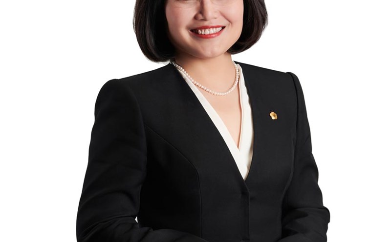 Master Nguyen Thi Quynh Giao - Deputy General Director of BIDV. Photo: Character provided