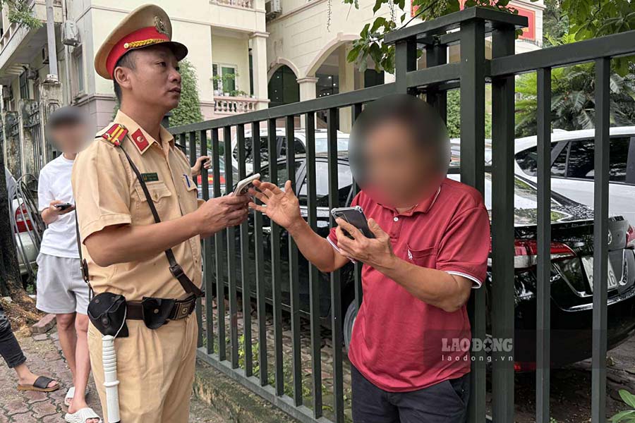 운전자의 혈중 알코올 농도 위반이 매우 높습니다. 사진: 테 키