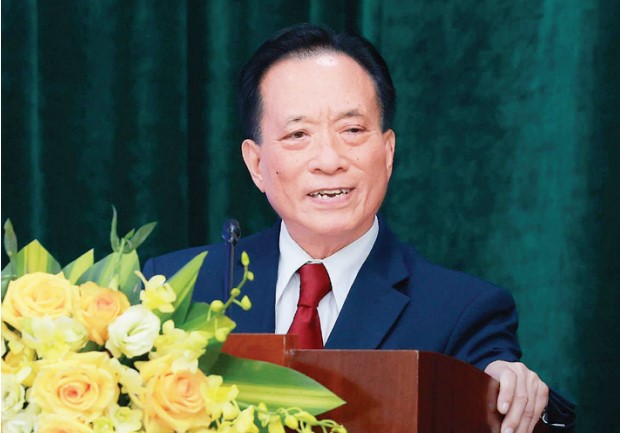 Hieu - Vien truong Vien Nghien cuu va Phat trien Thi truong Tai chinh va Bat dong san Toan Cau. Anh: VU LINH