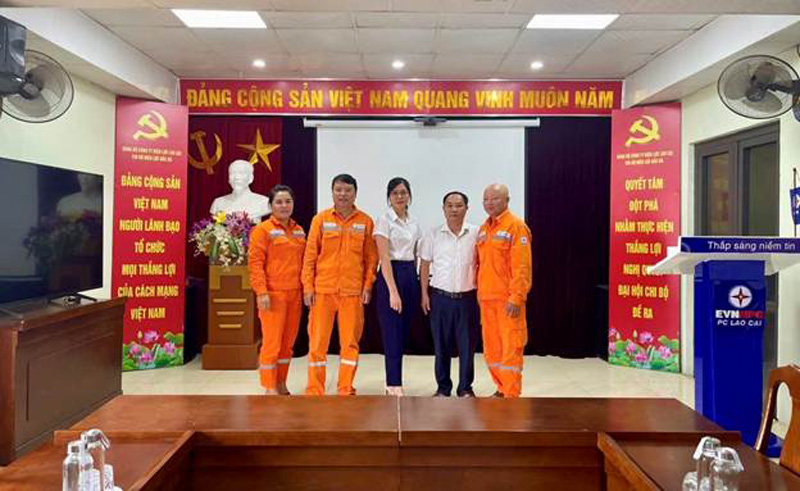 BCH Cong Doan – Doi QLDLKV Bac Ha nhiem ky moi. Anh: Pham Huu Quy