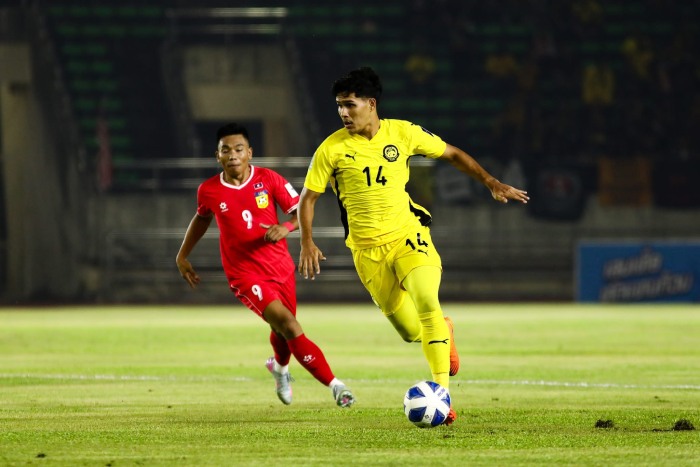 Tuyen Malaysia nguoc dong thang 5-1, qua do gianh tron 6 diem sau 2 tran dau voi Lao. Anh: LDBD Lao