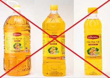 Hung Yen Police issued a notice about fake GoldWin Cooking Oil in September 2025. Photo: Hung Yen Provincial Police