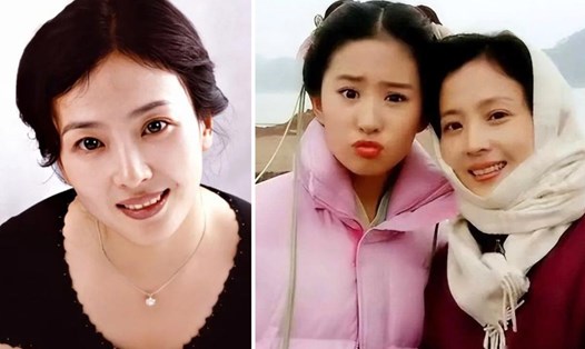 Mẹ Lưu Diệc Phi hết lòng ủng hộ sự nghiệp của con gái. Ảnh: chụp màn hình