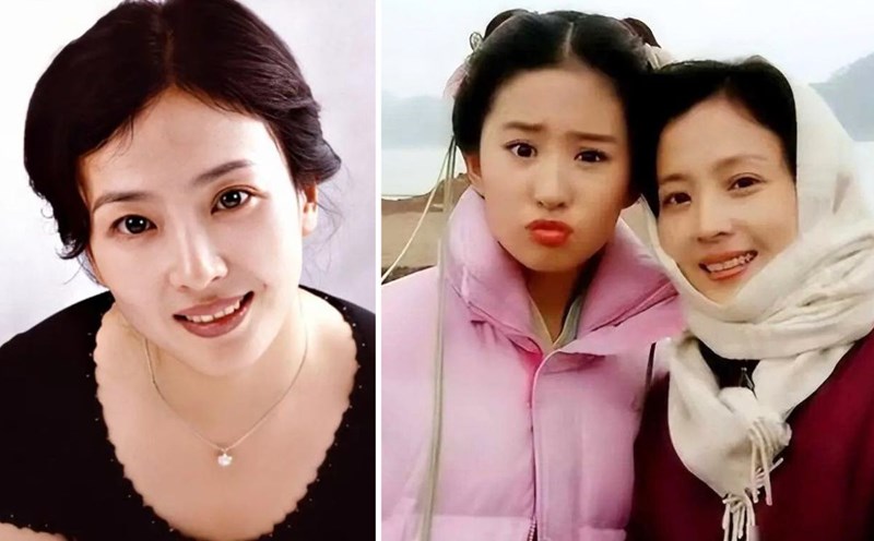 Liu Yifei's mother wholeheartedly supports her daughter's career. Photo: screenshot