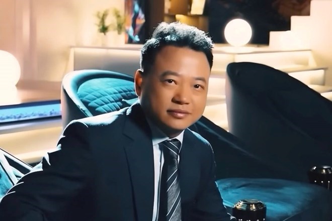 Shark Binh trong chuong trinh Shark Tank Viet Nam. Anh: TVHUB 