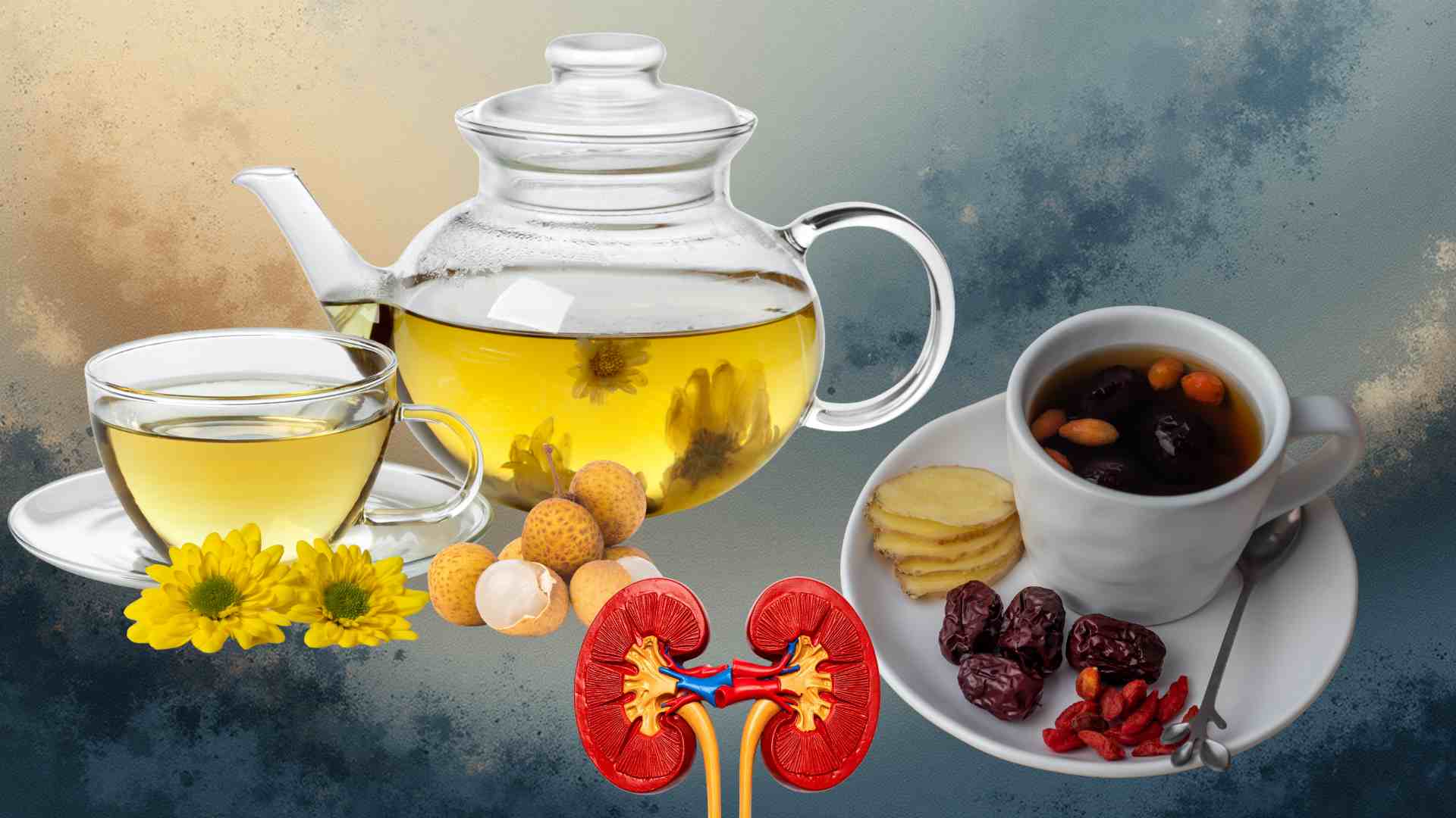 Combining some healthy ingredients can help nourish the kidneys. Graphics: Ha May