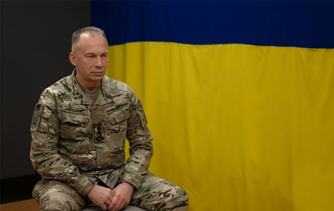 Tu lenh toi cao Ukraina Aleksandr Syrsky. Anh: Tong cuc Truyen thong Luc luong Vu trang Ukraina