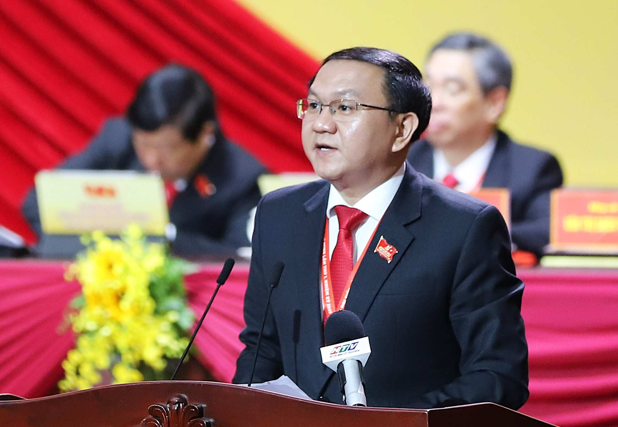 Ong Lam Dinh Thang – Giam doc So Khoa hoc va Cong nghe TPHCM. Anh: Ban To chuc Dai hoi