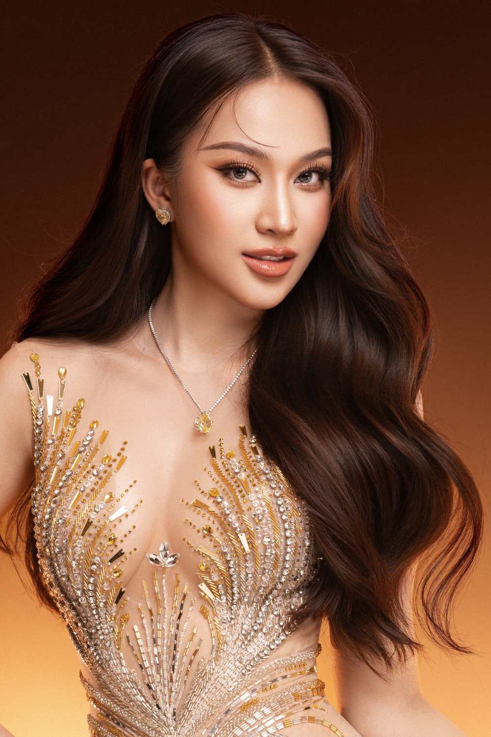 Vo Cao Ky Duyen dang quang Hoa hau Du lich Viet Nam Toan cau 2024. Anh: NVCC