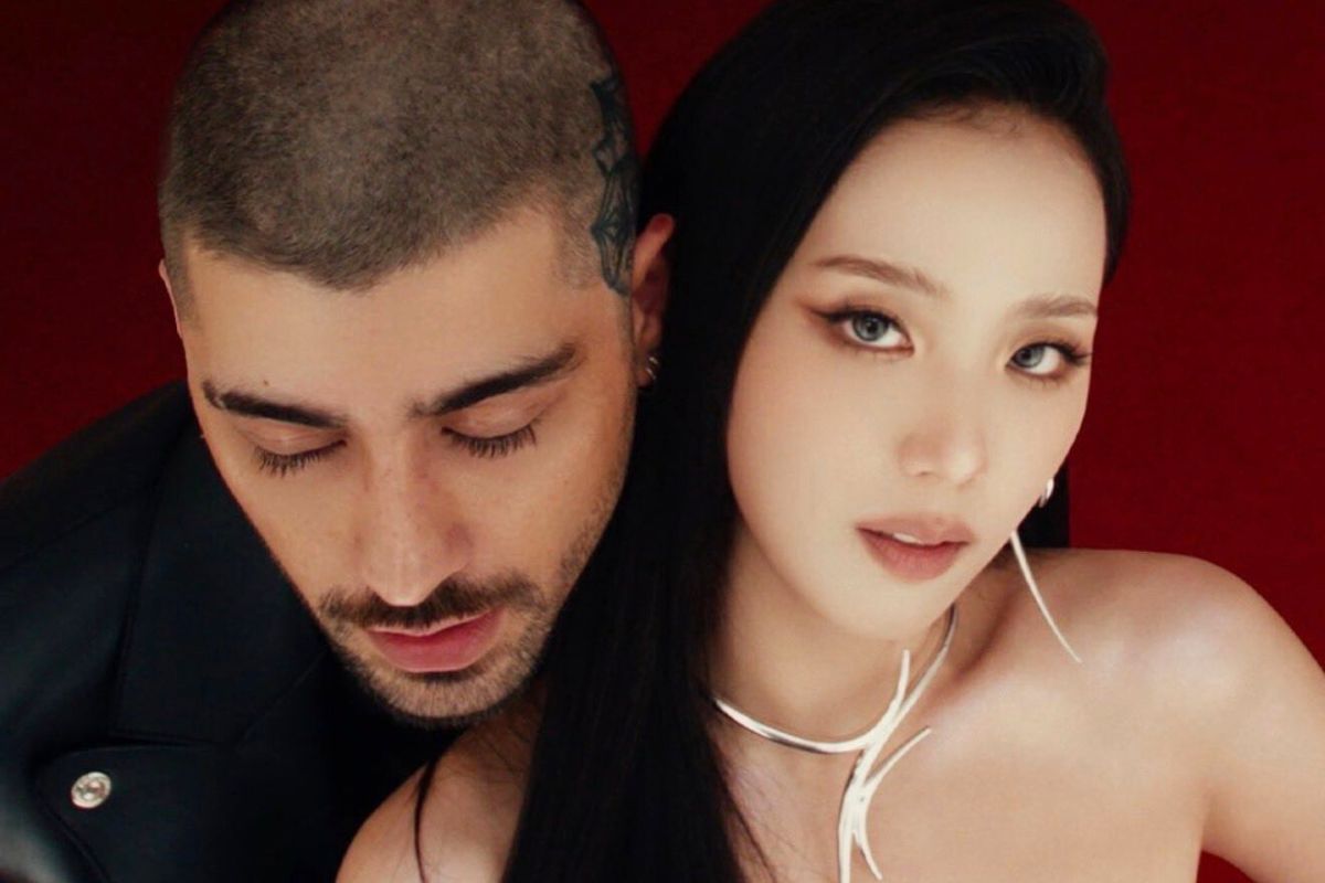 Zayn Malik colabora con Jisoo en la cancion 'Eyes Closed'. Foto: tomada del MV