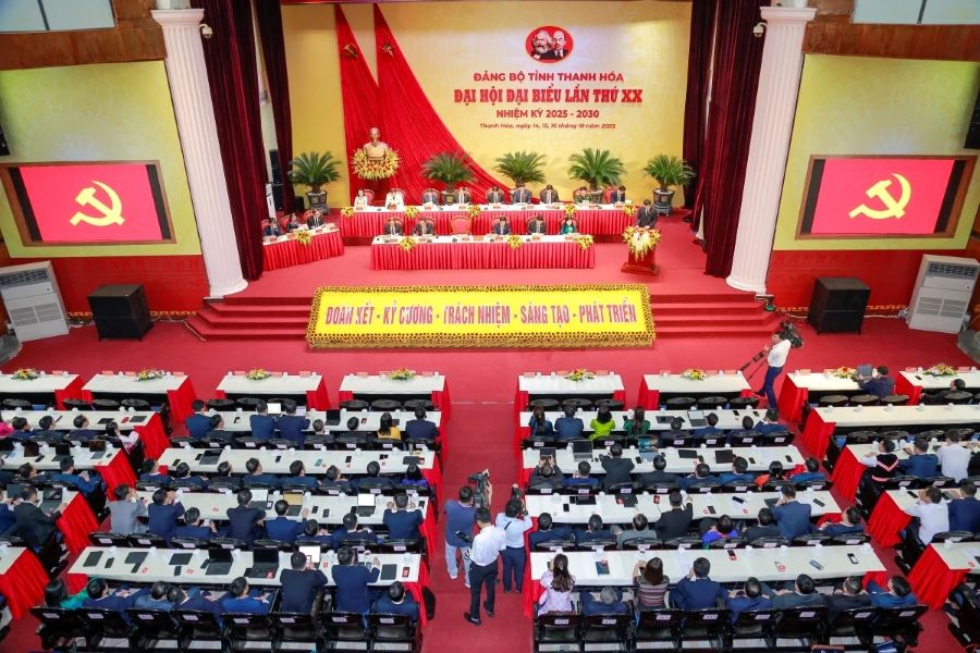 Quang canh Dai hoi. Anh: Xuan Hung