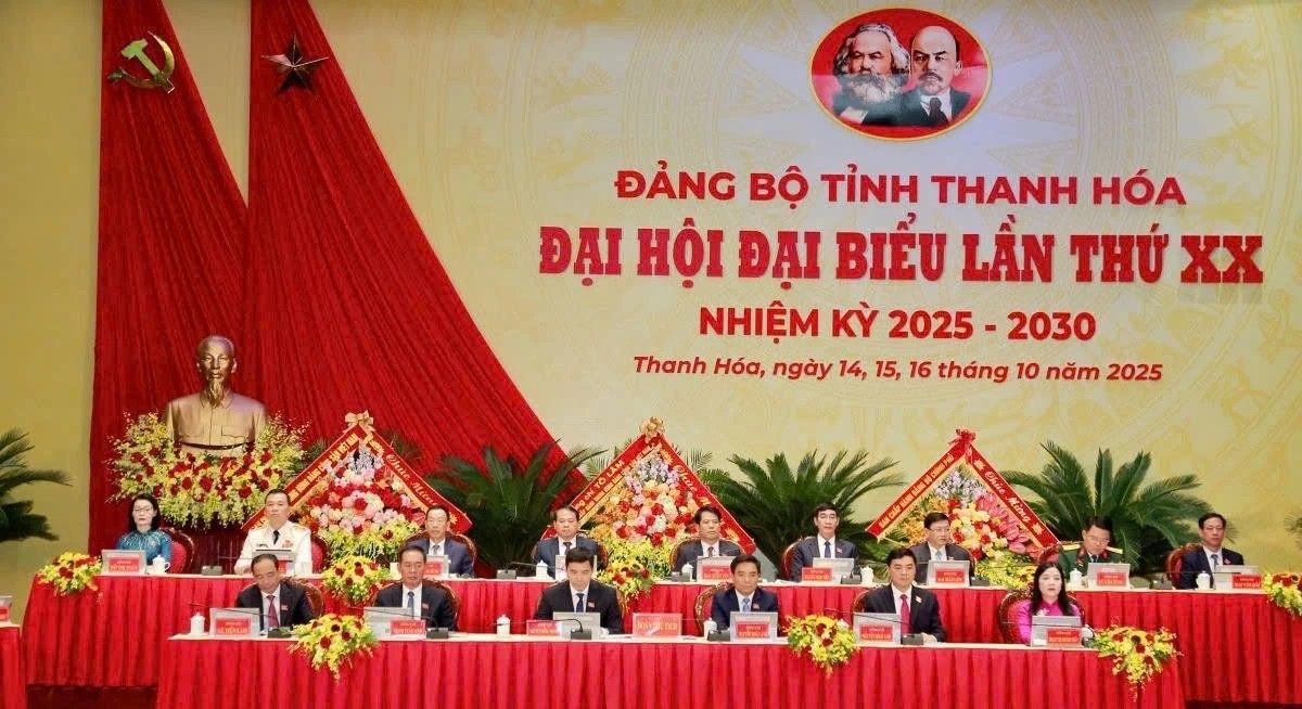 Doan Chu tich Dai hoi. Anh: Xuan Hung