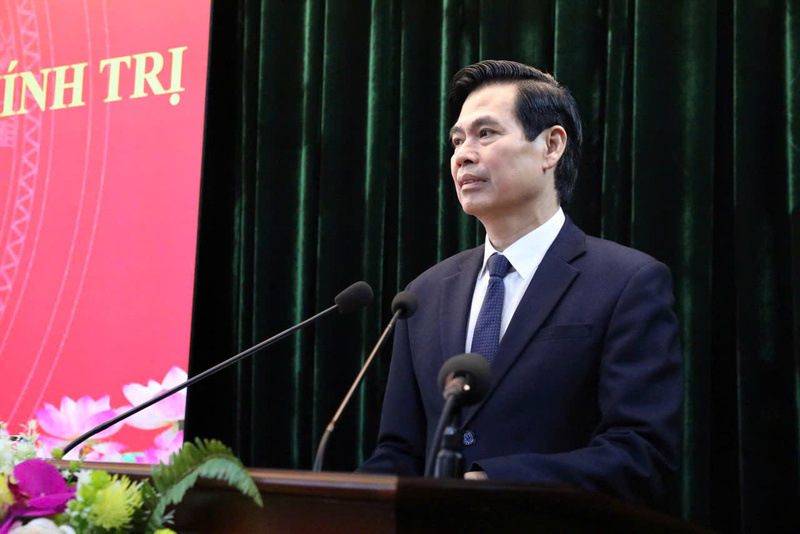 Tan Bi thu Tinh uy Lang Son Hoang Quoc Khanh. Anh: Vu Dat