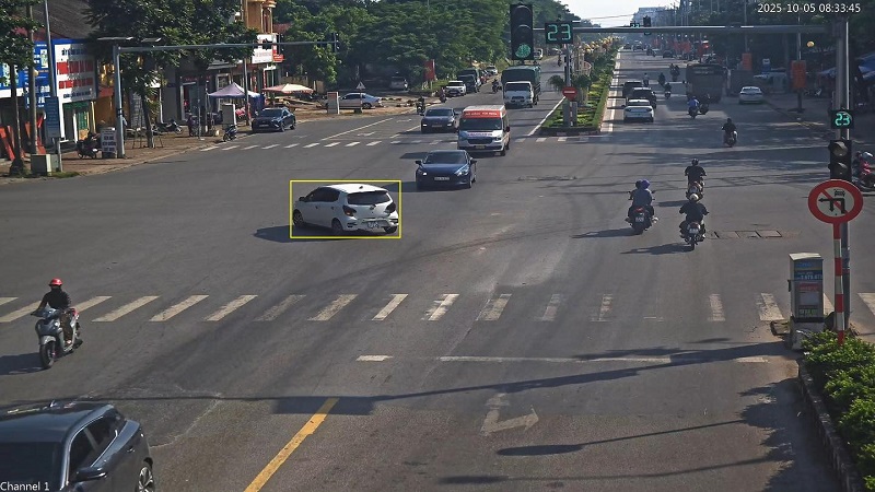 El propietario del vehiculo multado en Bac Ninh. Foto: Cong an Bac Ninh