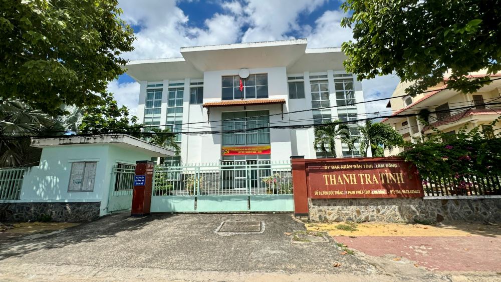 Tru so Thanh tra tinh Lam Dong - co so tai phuong Phan Thiet. Anh: Duy Tuan 