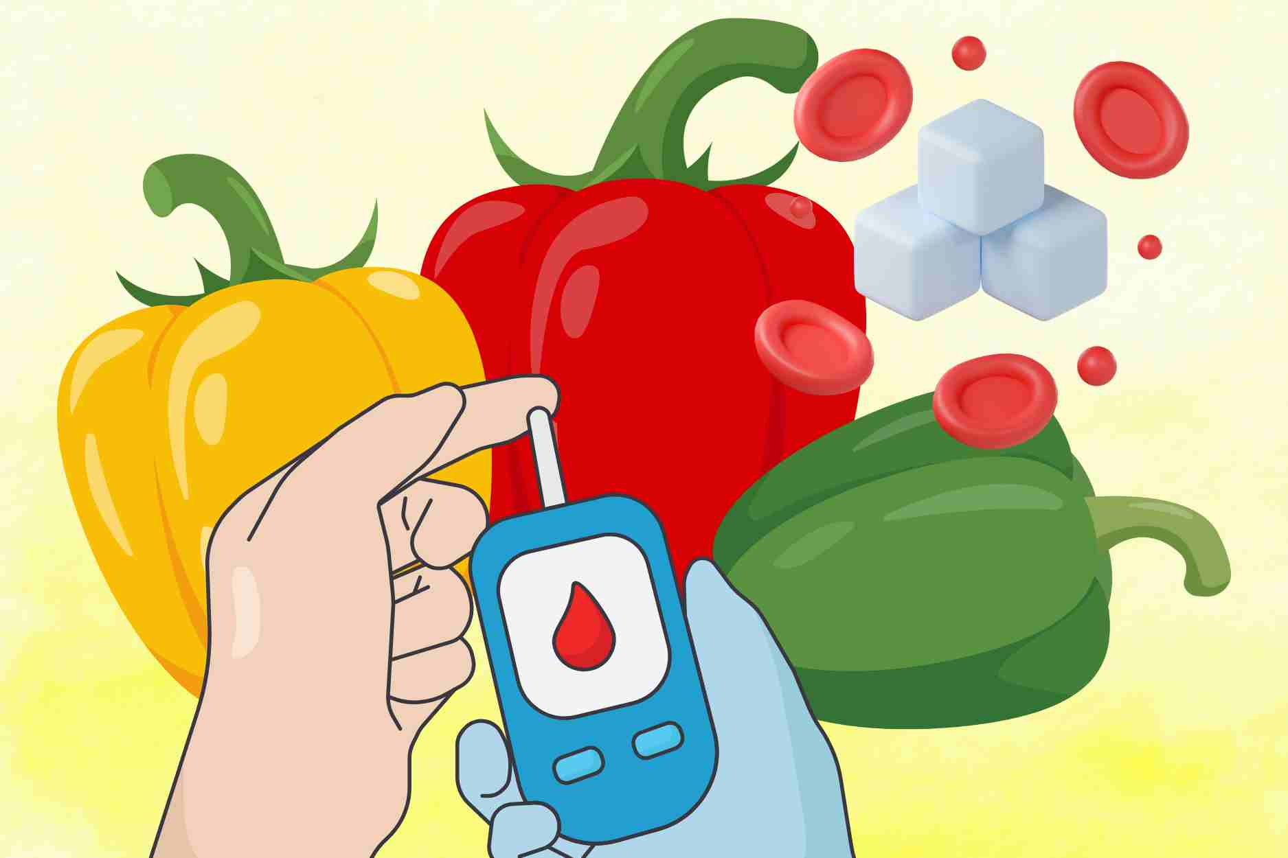 How to eat bell peppers to stabilize blood sugar, prevent insulin resistance