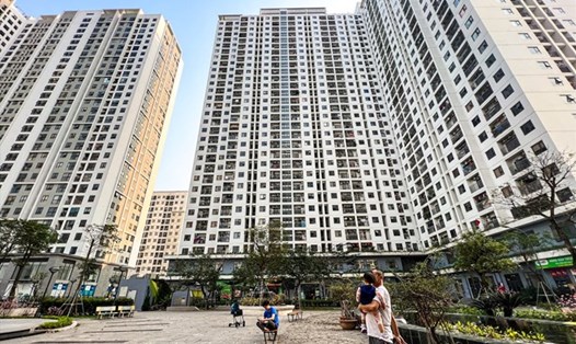 Khu nhà ở xã hội Ecohome (Đông Ngạc, Từ Liêm, Hà Nội). Ảnh: Hải Nguyễn
