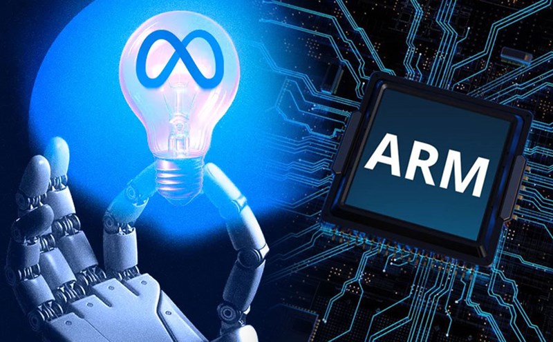 Meta joins hands with Arm to accelerate the development of artificial intelligence. Graphics: Phuong Anh