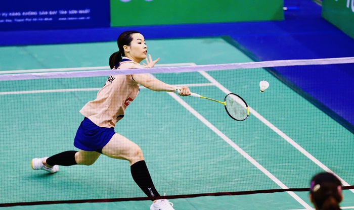 Le joueur de tennis Nguyen Thuy Linh risque de quitter le top 20 mondial. Photo de : Thanh Vu