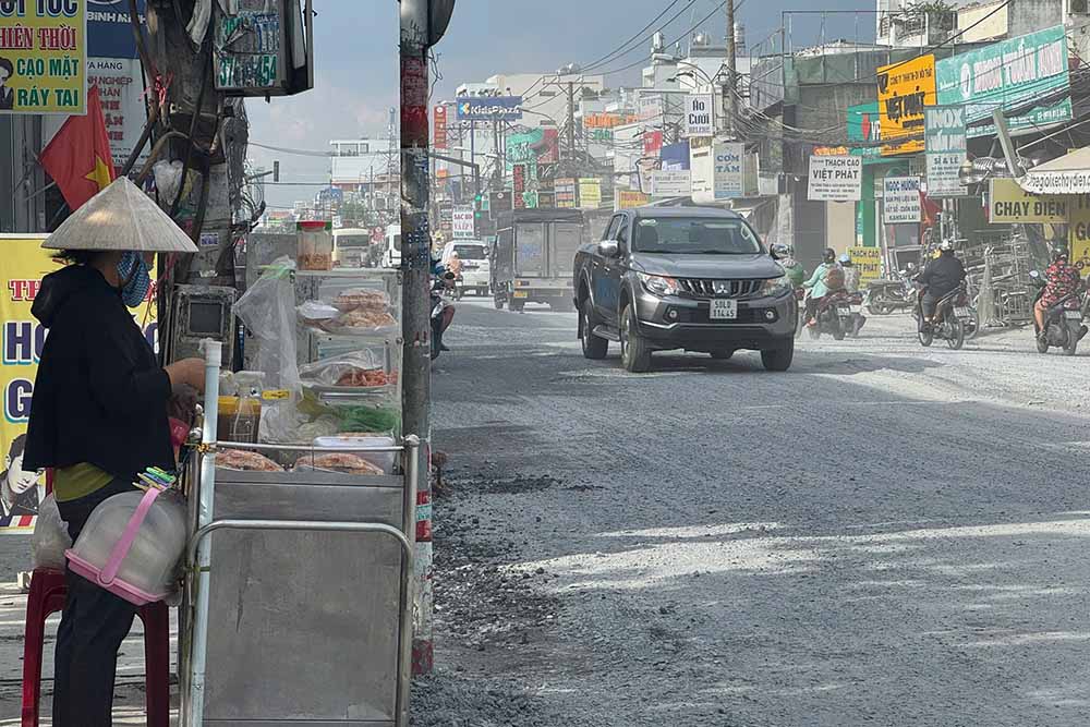 Bui day dac anh huong den cuoc song nguoi dan. Anh: Thanh Vu