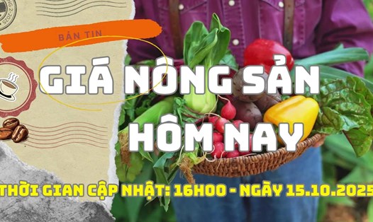 Giá nông sản hôm nay 15.10: Giá cà phê quay đầu giảm