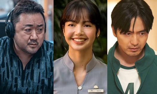 Ma Dong Seok, Lisa và Lee Jin Wook. Ảnh: Nhà sản xuất