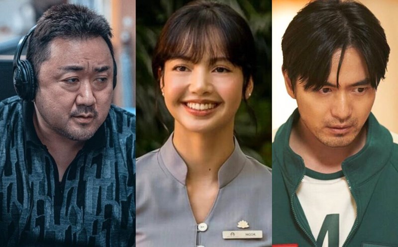 Ma Dong Seok, Lisa and Lee Jin Wook. Photo: Producer