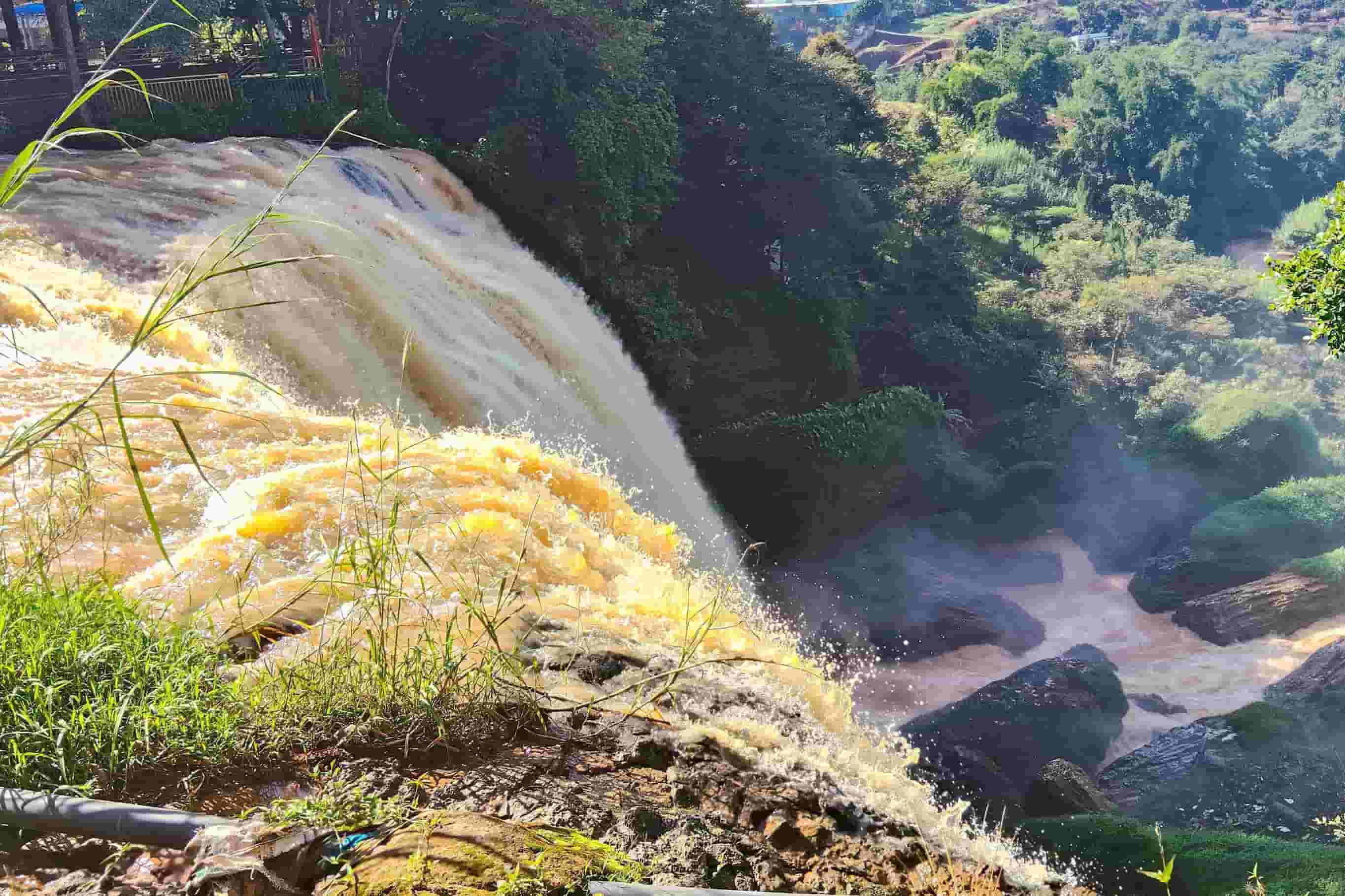 Thac Voi tai xa Nam Ban Lam Ha noi xay ra vu viec nguoi phu nu bi roi mat tich. Anh: Phuc Khanh