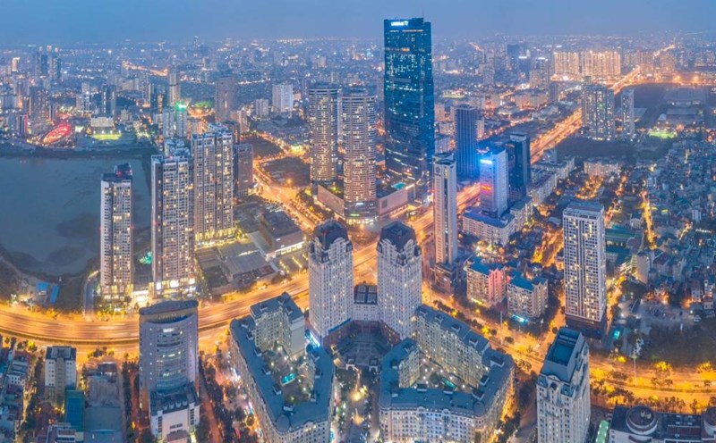 The draft documents of the 14th National Party Congress set a target of GDP per capita of 8,500 USD by 2030, Vietnam will become a developing country with a high average income. Photo: Pham Huy Trung