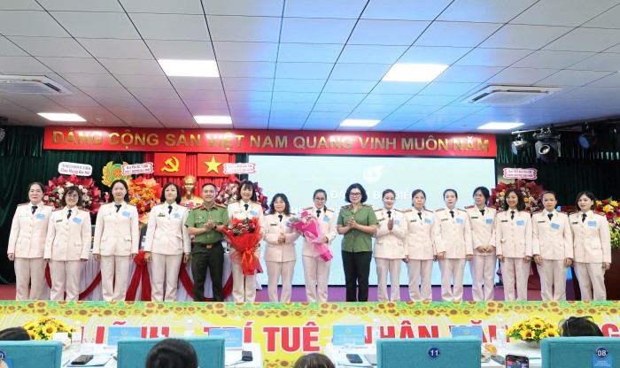 Congress of Women of Hospital 199 of the Ministry of Public Security. Photo: Song Han