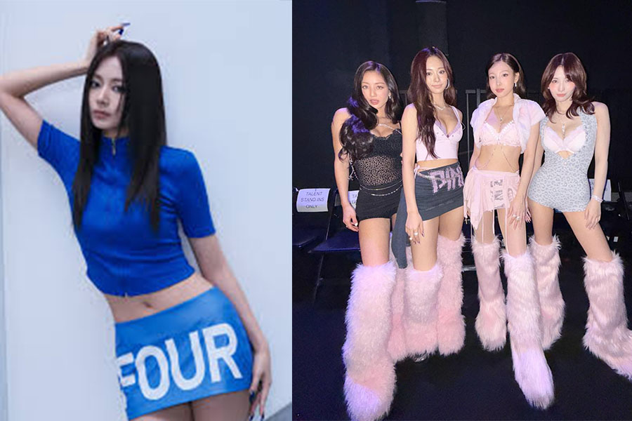 Tzuyu shared that he was sick before going on stage. Photo: JYP Entertainment