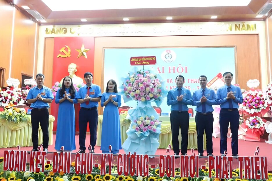 Công đoàn xã Lâm Thao nhiệm kỳ mới sẽ đổi mới nội dung, phương thức hoạt động, lấy đoàn viên và người lao động làm trung tâm. Ảnh: LĐLĐ tỉnh Phú Thọ.