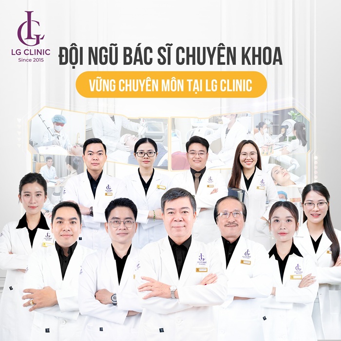 LG Clinic quy tu doi ngu bac si chuyen khoa vung chuyen mon va day dan kinh nghiem. Anh: LG Clinic
