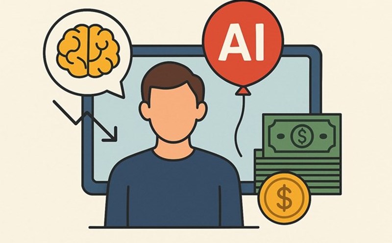 The IMF insists the AI boom does not threaten the financial system, but asset valuations and inflationary pressures could increase. Graphics: Hao Thien