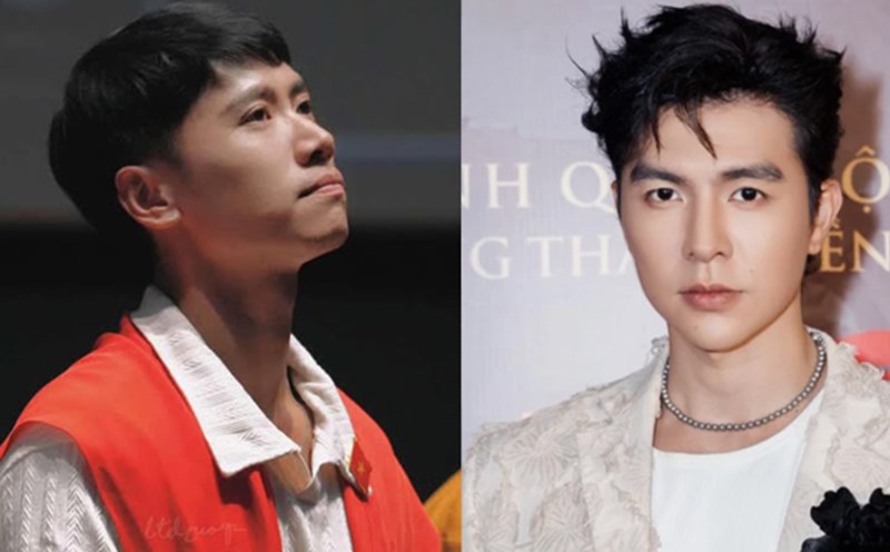 Le Hoang Long and Steven Nguyen became famous after "Red Rain". Photo: Character provided
