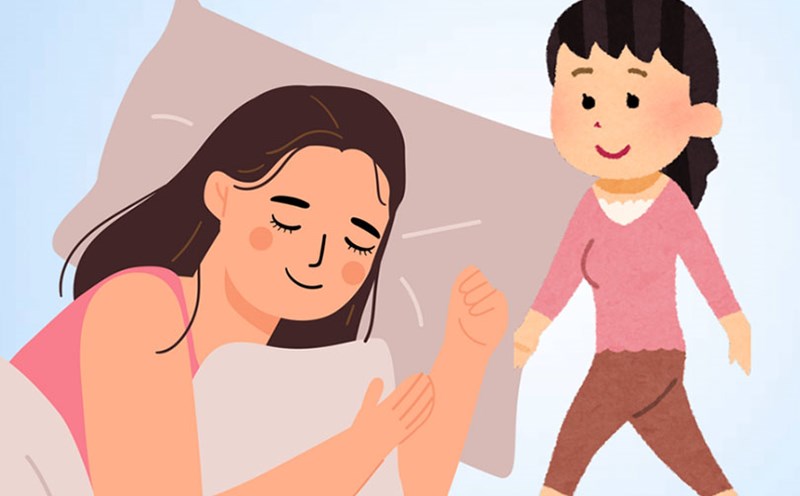 The importance of monitoring sleep is parallel to the number of steps. Graphics: Thien Nhan